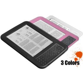Fresh Fab Finds Kindle Protective Case Cover for Amazon Kindle3 White Black Pink