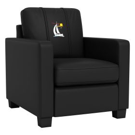 Dyno Stationary Club Chair with Sailing Sunset Logo Panel
