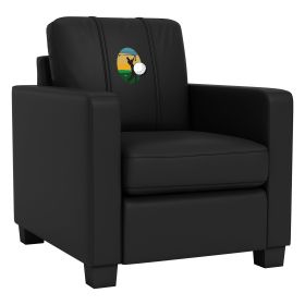 Dyno Stationary Club Chair with Tee Shot Logo Panel
