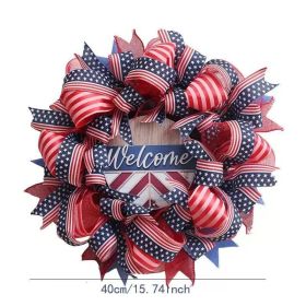 1PC Wooden tags for Independence Day, patriotic American homes, rural areas, wooden walls, door decorations, wooden crafts (Color: 128, size: 20*20*0.5cm)