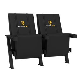 SuiteMax 3.5 VIP Seats with C8R Jake Yellow Logo (Number of Seats: Row of 2)