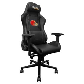 Xpression Pro Gaming Chair with Football Helmet Gaming Logo (Helmet Color: Red and Yellow)