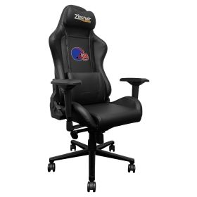 Xpression Pro Gaming Chair with Football Helmet Gaming Logo (Helmet Color: Blue and Red)